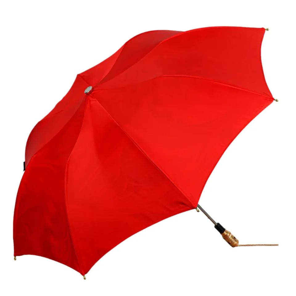 Online Il Marchesato Abstract Red Radiance: Exclusive Umbrella with Abstract Design in Red