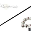 Sale Il Marchesato Bastone brillante con sfere e cristalli - placcato Argento925