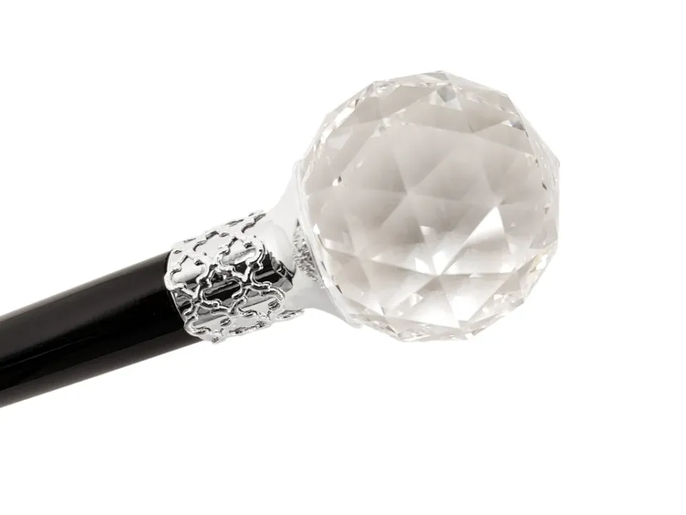 Fashion Il Marchesato Bastone con pomello maestoso Swarovski Crystal Ball
