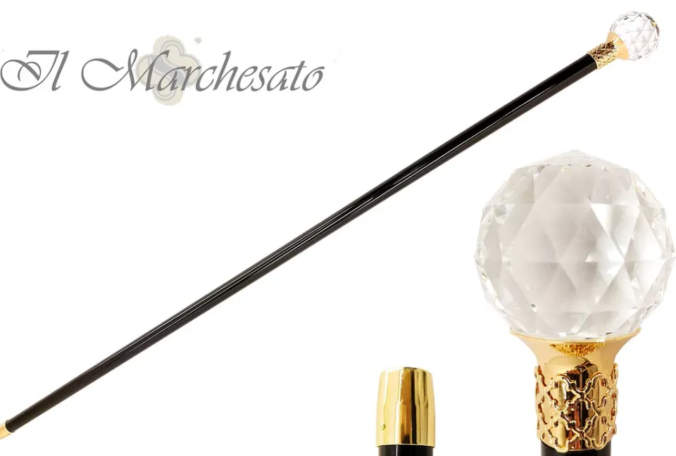 Sale Il Marchesato Bastone con pomello maestoso Swarovski Crystal
