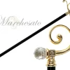Hot Il Marchesato Bastone da passeggio da collezione bello con cristallo Swarovski