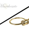 Fashion Il Marchesato Bastone da passeggio da collezione originale con cristalli