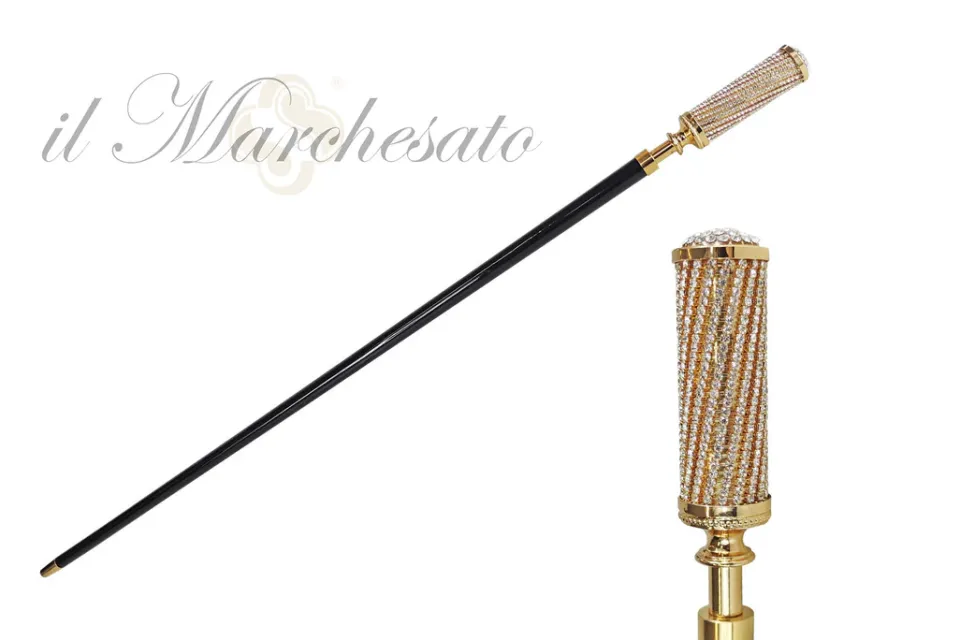 Online Il Marchesato Bastone da passeggio elegante ed elegante