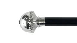 Online Il Marchesato Bastone elegante con pomolo placcato argento