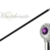 Clearance Il Marchesato Bastone placcato in argento - pietra ametista