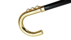 Sale Il Marchesato Bastone placcato oro 24K con perle