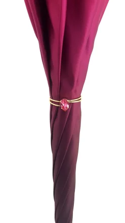 Fashion Il Marchesato Beautifull ombrello di tucano di baldacchino doppio in una fucsia di pendenza lussuosa ombrello alla moda