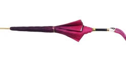 Fashion Il Marchesato Beautifull ombrello di tucano di baldacchino doppio in una fucsia di pendenza lussuosa ombrello alla moda