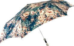 Online Il Marchesato Bellissimo ombrello pieghevole con stampa floreale