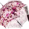 Outlet Il Marchesato Bellissimo parasole rosa fiorito