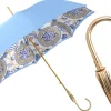 Best Il Marchesato Blue Royalty: Light Blue Umbrella with Elegant Gold Handle