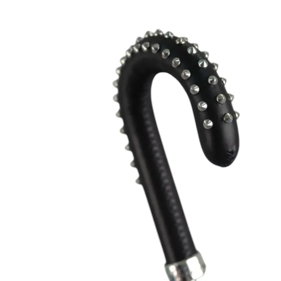 Discount Il Marchesato Blue Umbrella with Textured Scales and Rock-Style Studded Handle