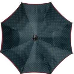 Discount Il Marchesato Bold Burgundy Umbrella with Artisan Skull Handle for a Unique Style