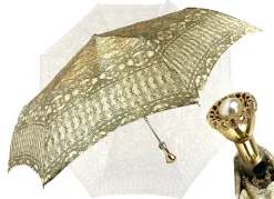 Sale Il Marchesato Brillante design barocco - Ombrello pieghevole da donna
