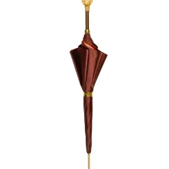 Best Il Marchesato Chic Companion: Red Umbrella with Gold Chihuahua Handle