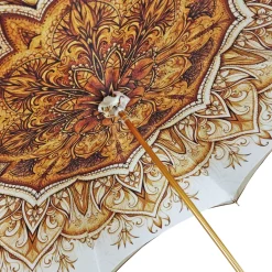 Fashion Il Marchesato Classico ombrello fantasia con manico meraviglioso