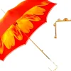 Sale Il Marchesato Colorful Handcrafted Umbrella with Flower, Made in Italy