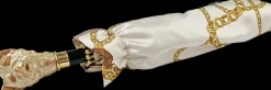 Hot Il Marchesato Crema elegante con cane smaltato