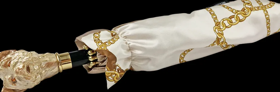 Hot Il Marchesato Crema elegante con cane smaltato