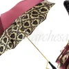 Hot Il Marchesato Design barocco in beige e nero, Ombrello Italiano di lusso