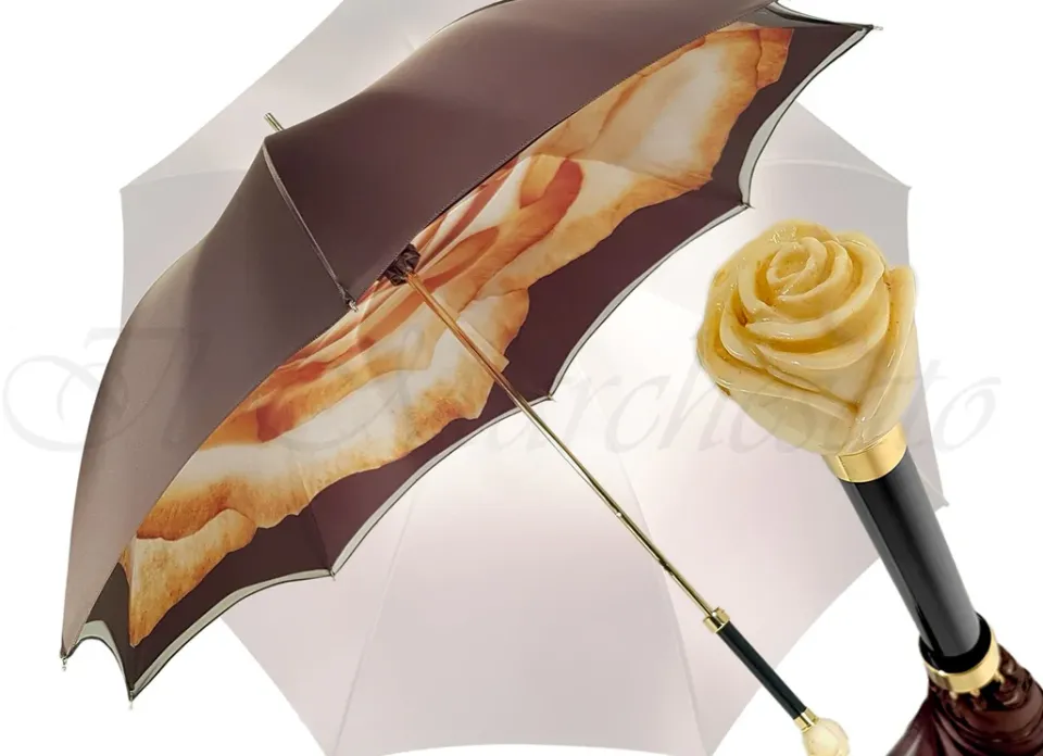 Best Il Marchesato Doppio tessuto da Donna con stampa Rosa grande