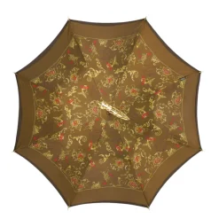 Discount Il Marchesato Double Cloth Men's Umbrella - 24K Goldplated handle