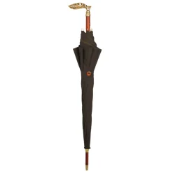 Discount Il Marchesato Double Cloth Men's Umbrella - 24K Goldplated handle