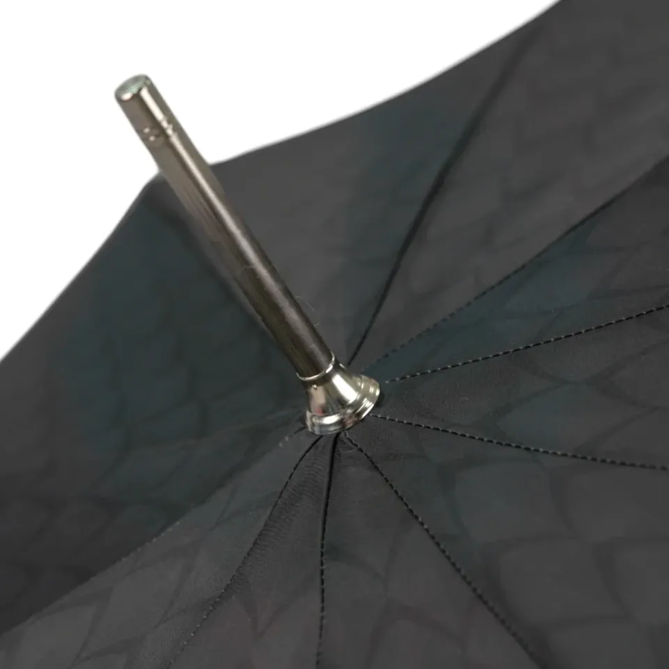 Sale Il Marchesato Dragon’s Fury: Black Umbrella with Fierce Dragon Handle