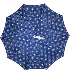 Fashion Il Marchesato Elegant men's umbrella with silverplated 925 handle
