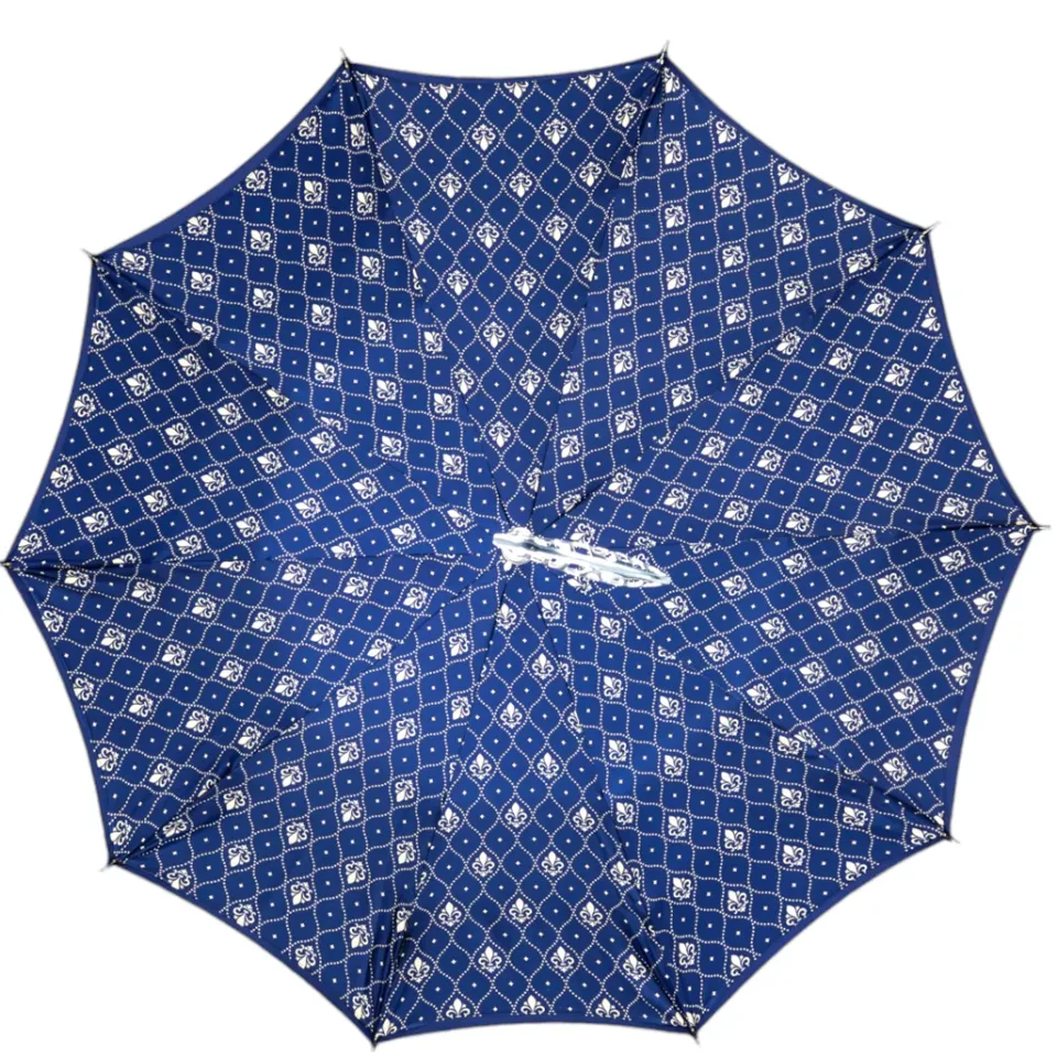 Fashion Il Marchesato Elegant men's umbrella with silverplated 925 handle