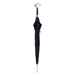 Discount Il Marchesato Elegant polka dot umbrella with silverplated horse handle