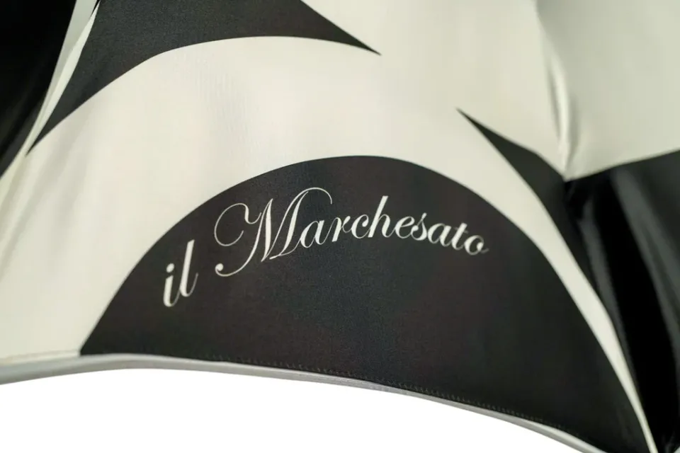 New Il Marchesato Elegant Umbrella with Gold-Plated Lion Handle – Limited Edition