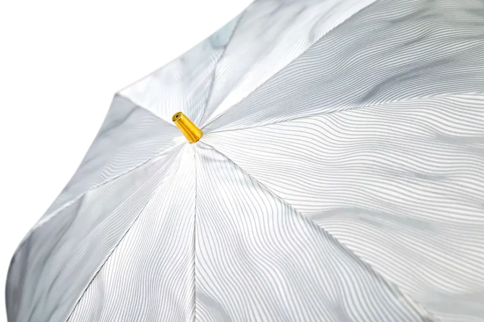 New Il Marchesato Elegant Umbrella with Gold-Plated Lion Handle – Limited Edition