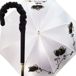 New Il Marchesato Elegante Ombrello ricamato a mano in Italia