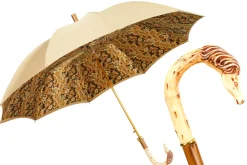 Sale Il Marchesato Equestrian Elegance: Luxury Handcrafted Men's Umbrella with Horse Hand