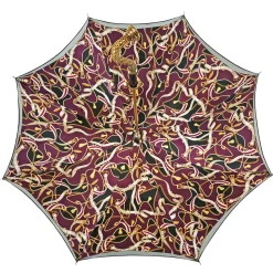 Outlet Il Marchesato Esclusivo ombrello color Prugna