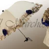 New Il Marchesato Esclusivo ombrello con rose blu