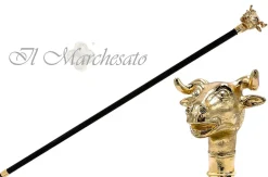 Best Il Marchesato Esclusivo Toro dorato 24K - Bastone da collezione