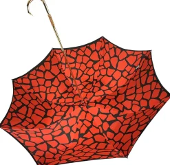 Sale Il Marchesato Fantasia giraffa nera e rossa interno