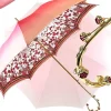 Clearance Il Marchesato Fantastico ombrello rosa chiaro con speciale manico a fiori