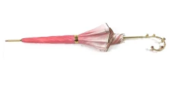 Clearance Il Marchesato Fantastico ombrello rosa chiaro con speciale manico a fiori