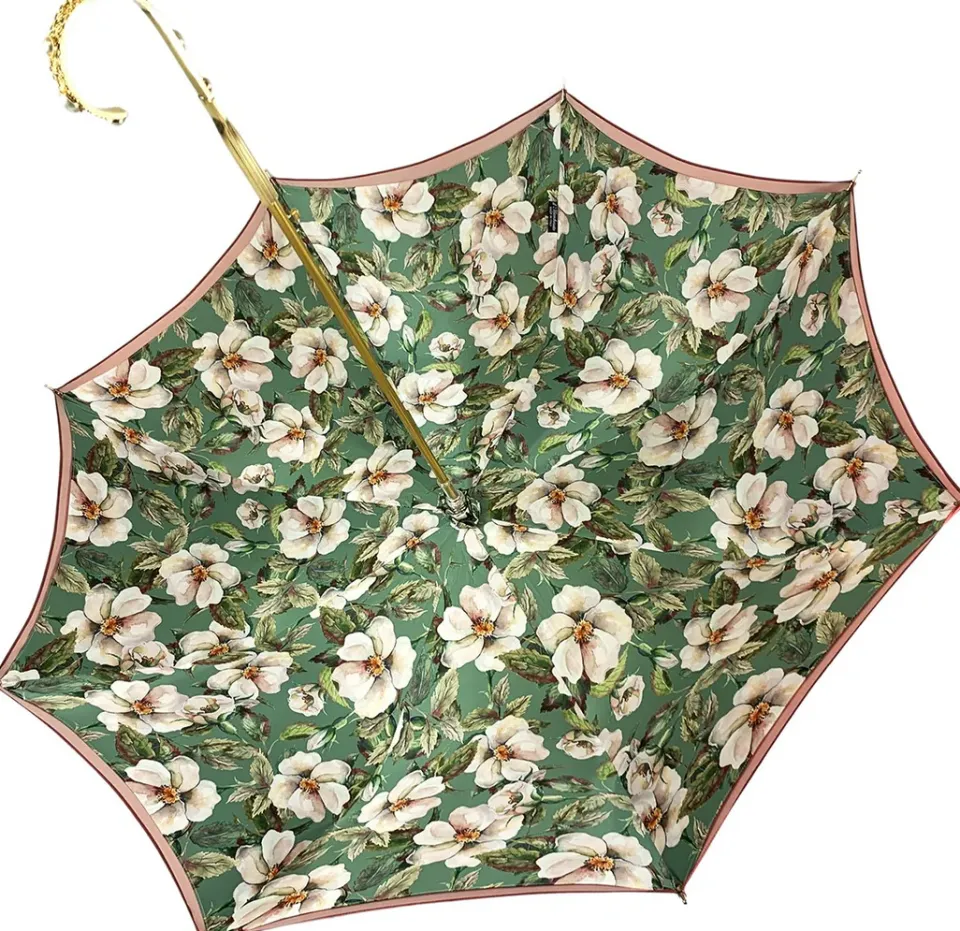 Online Il Marchesato Fine ed elegante ombrello fiorato