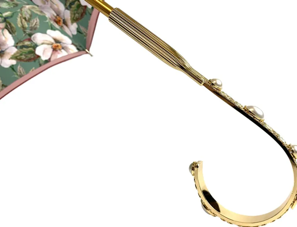 Online Il Marchesato Fine ed elegante ombrello fiorato