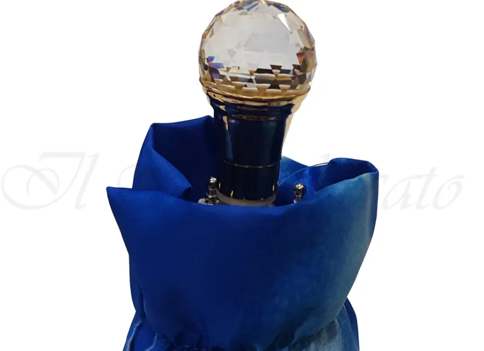 New Il Marchesato Gerbera blu - Ombrello da donna di lusso
