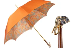 Hot Il Marchesato Golden Elephant Umbrella for a Bold and Exotic Look
