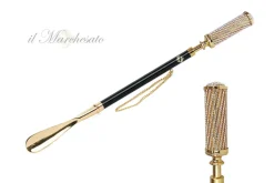Hot Il Marchesato Silver plated shoehorn