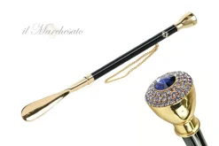 Hot Il Marchesato Silver plated shoehorn