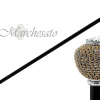 Clearance Il Marchesato Lussuoso pomolo rotondo con cristalli Topazio