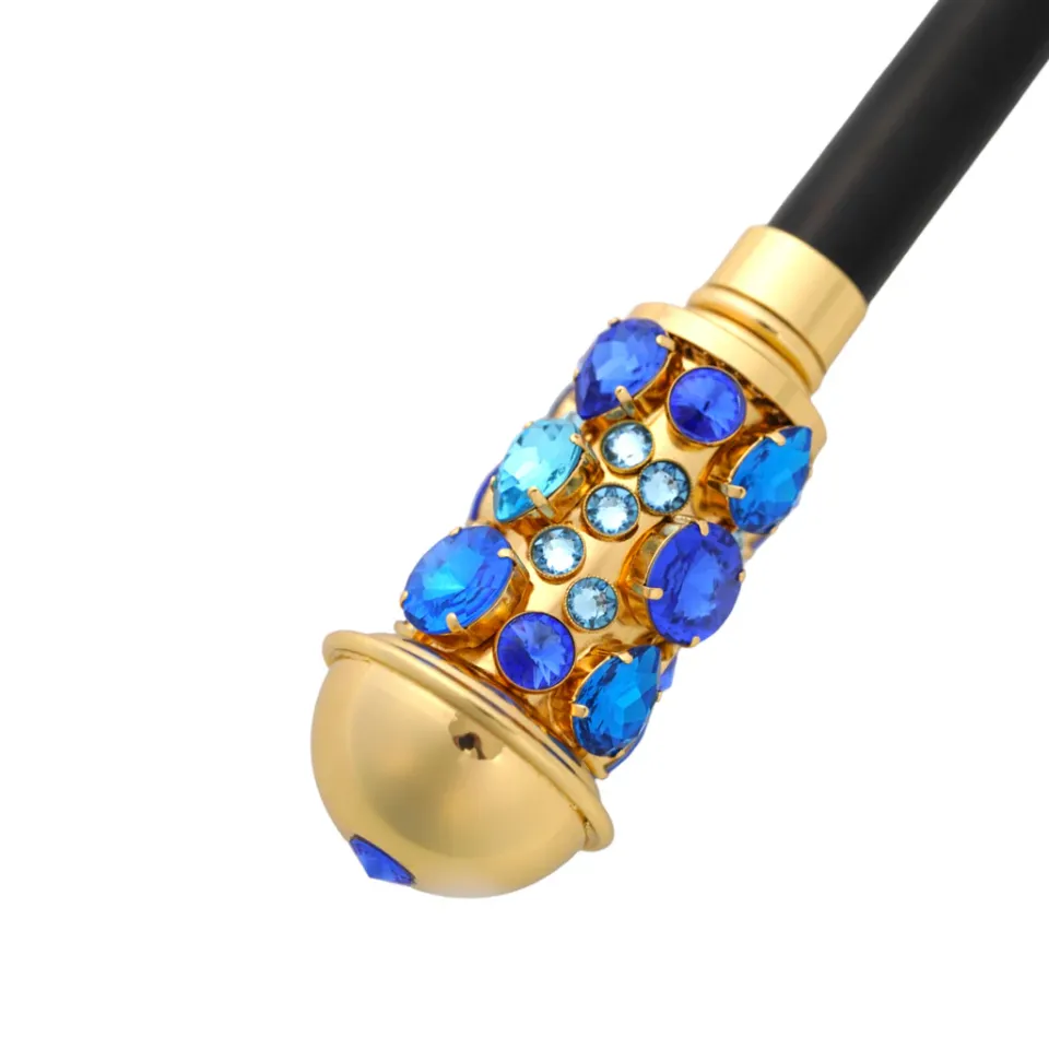 Hot Il Marchesato Luxurious Italian Tradition: 24K Gold-Plated Walking Cane Embellished