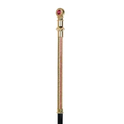 Sale Il Marchesato Majestic cane 24K goldplated with crystals - Limited collection